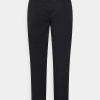 Pantalons Anna Field WASHED Noir Femme | EMB-6921905